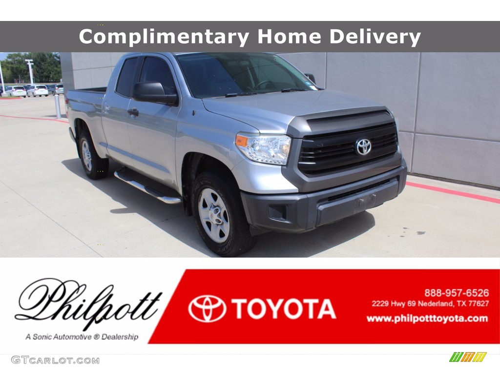 Silver Sky Metallic Toyota Tundra