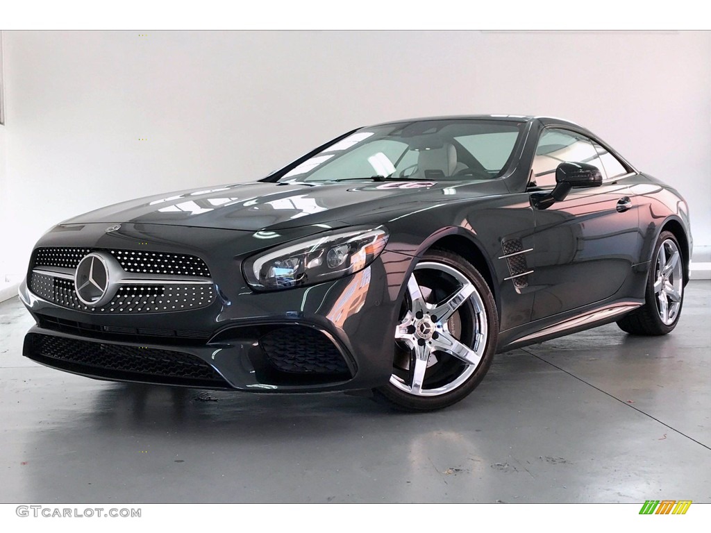 Magnetite Black Metallic 2018 Mercedes-Benz SL 550 Roadster Exterior Photo #139448727
