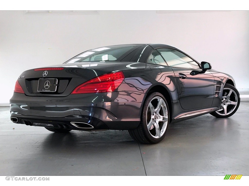 Magnetite Black Metallic 2018 Mercedes-Benz SL 550 Roadster Exterior Photo #139448778