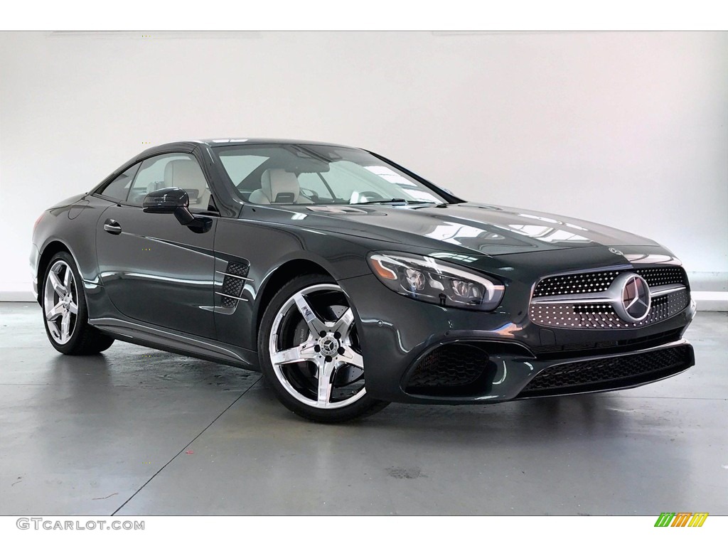 Magnetite Black Metallic 2018 Mercedes-Benz SL 550 Roadster Exterior Photo #139449222