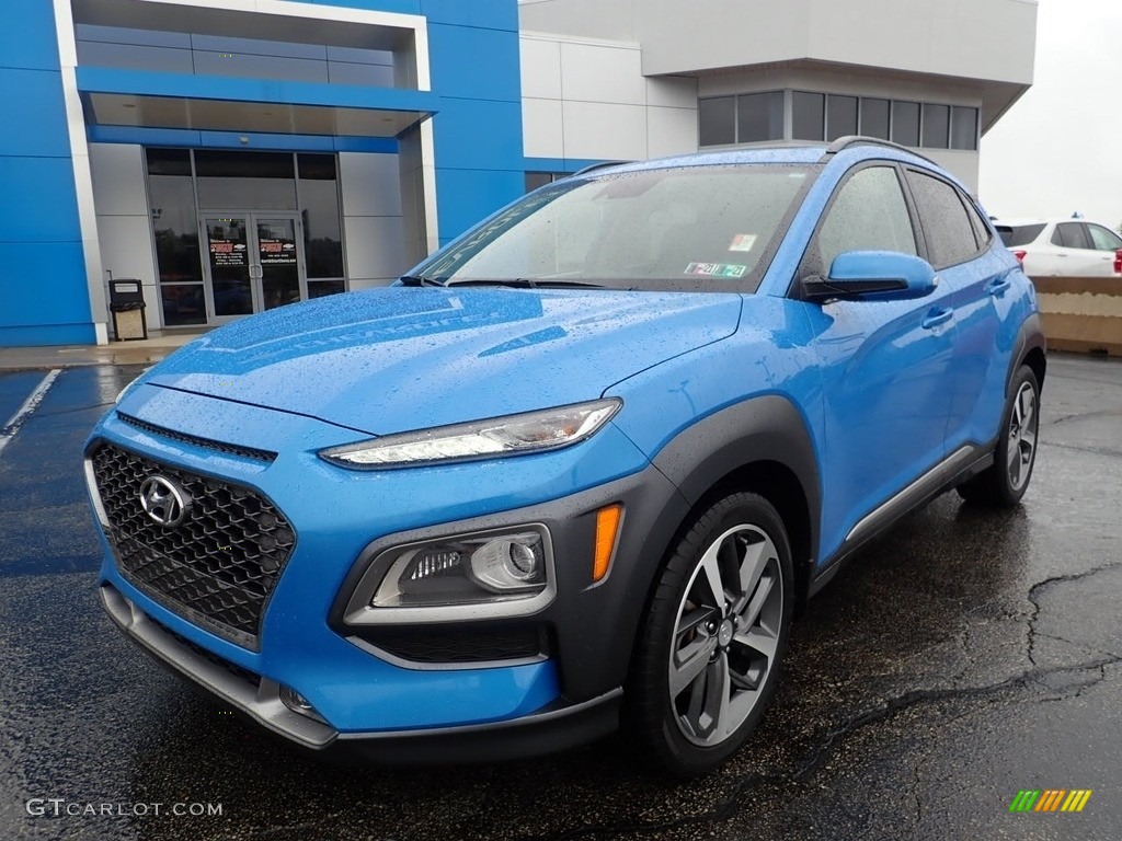 Surf Blue 2019 Hyundai Kona Limited AWD Exterior Photo #139449688