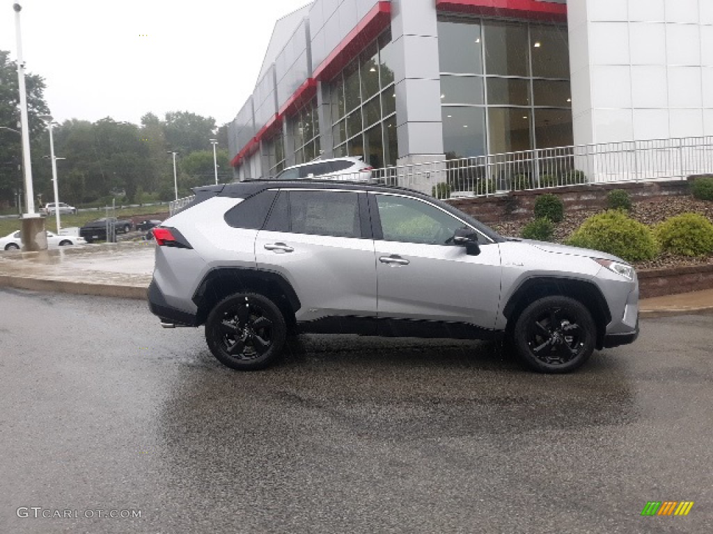 Silver Sky Metallic 2020 Toyota RAV4 XSE AWD Hybrid Exterior Photo #139449739