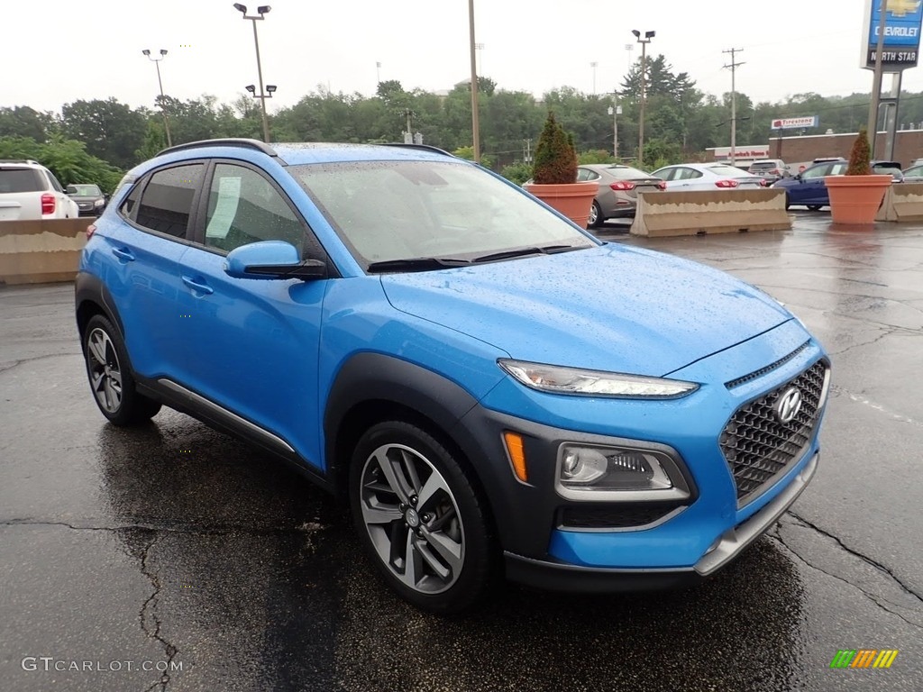 Surf Blue 2019 Hyundai Kona Limited AWD Exterior Photo #139449880