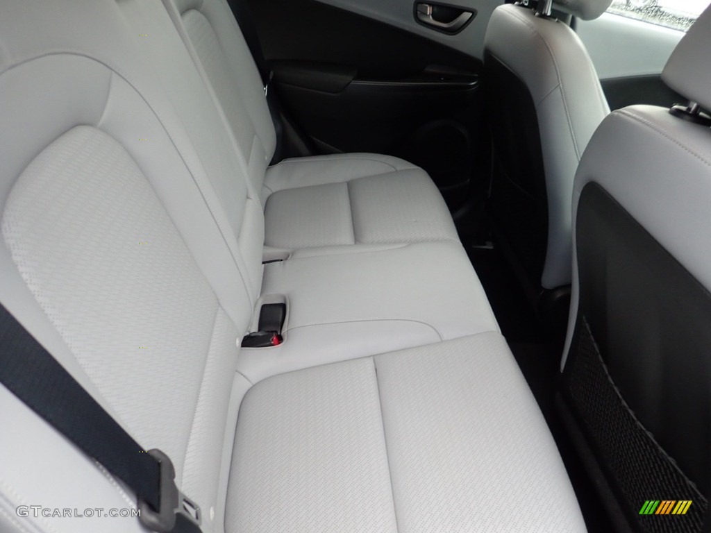 Gray/Black Interior 2019 Hyundai Kona Limited AWD Photo #139450012