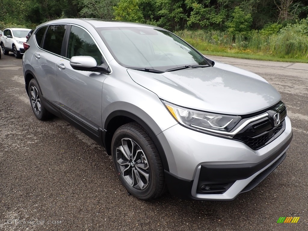 Lunar Silver Metallic 2020 Honda CR-V EX AWD Exterior Photo #139450582