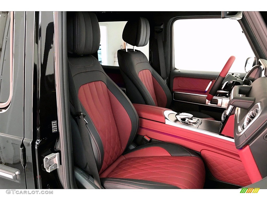 Black/Bengal Red Insert Interior 2020 Mercedes-Benz G 550 Photo #139450792