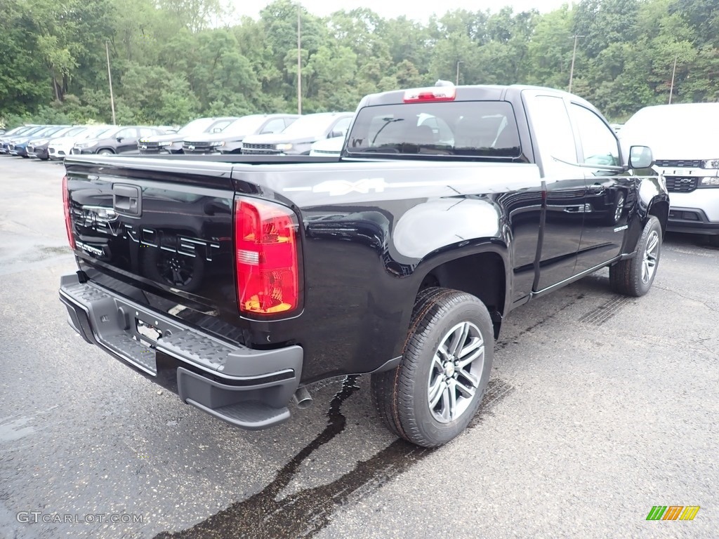 2021 Colorado WT Extended Cab 4x4 - Black / Jet Black/­Dark Ash photo #6