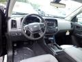 Jet Black/­Dark Ash 2021 Chevrolet Colorado WT Extended Cab 4x4 Interior Color