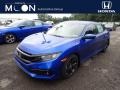 2020 Aegean Blue Metallic Honda Civic Sport Sedan  photo #1