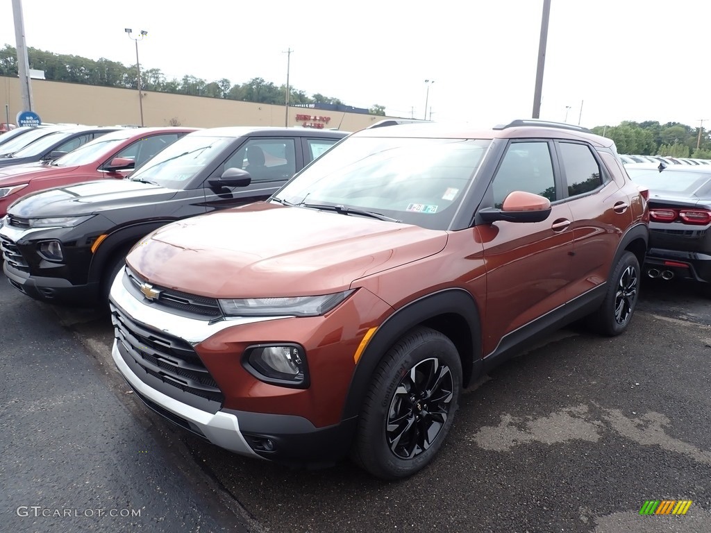 2021 TrailBlazer LT AWD - Dark Copper Metallic / Jet Black photo #1