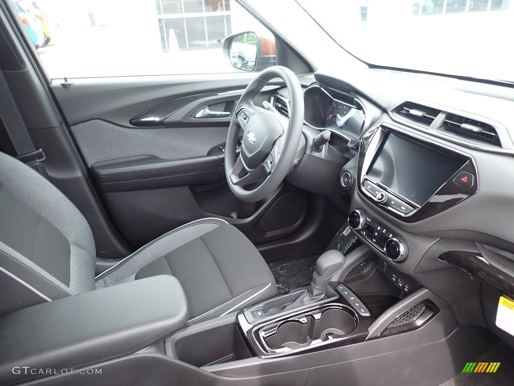 2021 Chevrolet Trailblazer LT AWD Jet Black Dashboard Photo #139451590