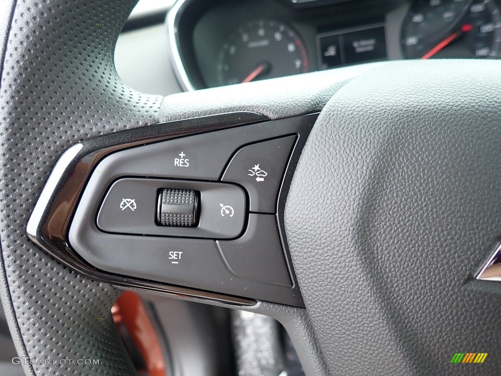 2021 Chevrolet TrailBlazer LT AWD Jet Black Steering Wheel Photo #139451674