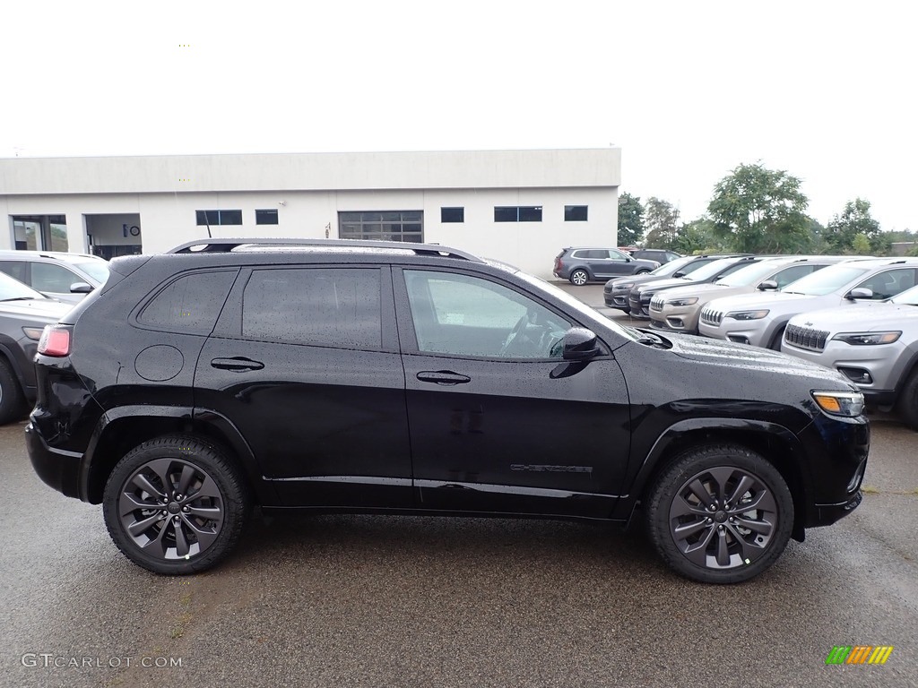 Diamond Black Crystal Pearl 2020 Jeep Cherokee High Altitude 4x4 Exterior Photo #139451902