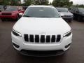 2020 Bright White Jeep Cherokee Latitude Plus 4x4  photo #2