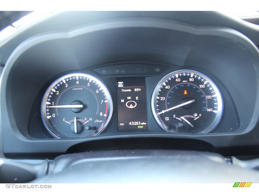 2018 Highlander XLE - Celestial Silver Metallic / Black photo #13