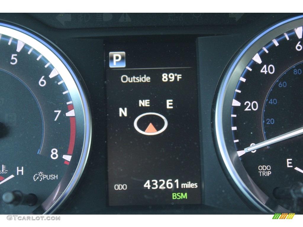 2018 Highlander XLE - Celestial Silver Metallic / Black photo #14