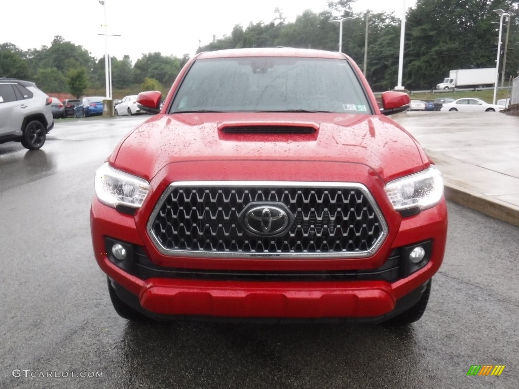 2019 Tacoma TRD Sport Double Cab 4x4 - Barcelona Red Metallic / Black photo #3
