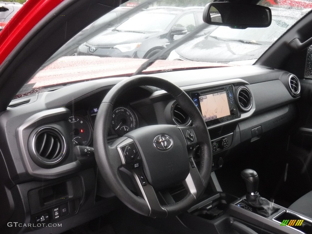 2019 Tacoma TRD Sport Double Cab 4x4 - Barcelona Red Metallic / Black photo #11