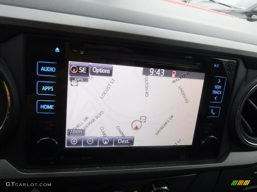 2019 Tacoma TRD Sport Double Cab 4x4 - Barcelona Red Metallic / Black photo #14