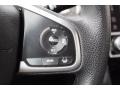 Black 2018 Honda Civic EX Sedan Steering Wheel