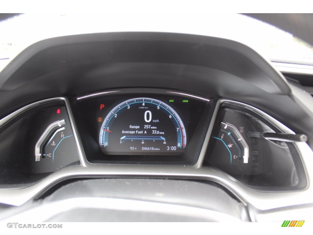 2018 Honda Civic EX Sedan Gauges Photo #139453276