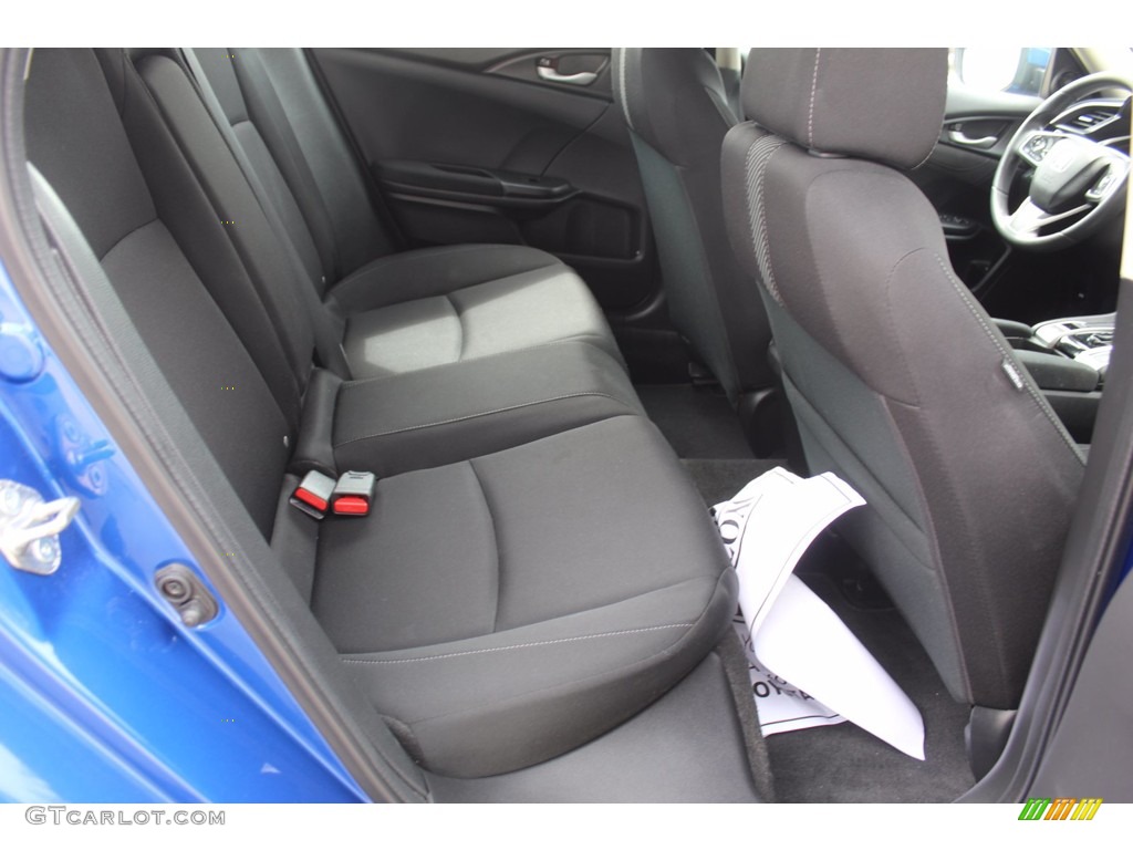 Black Interior 2018 Honda Civic EX Sedan Photo #139453429