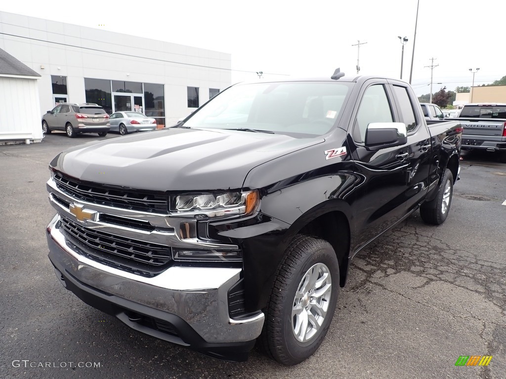 2020 Silverado 1500 LT Double Cab 4x4 - Black / Jet Black photo #1