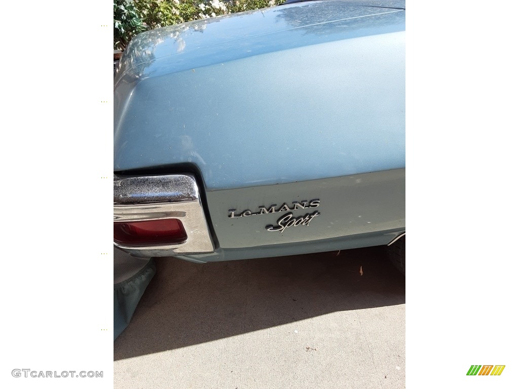 1971 Pontiac LeMans Sport Convertible Marks and Logos Photo #139454954