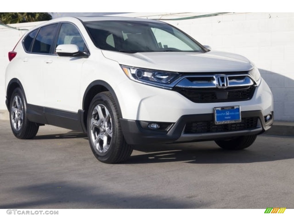 Platinum White Pearl Honda CR-V