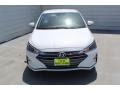 2020 Quartz White Pearl Hyundai Elantra SE  photo #3