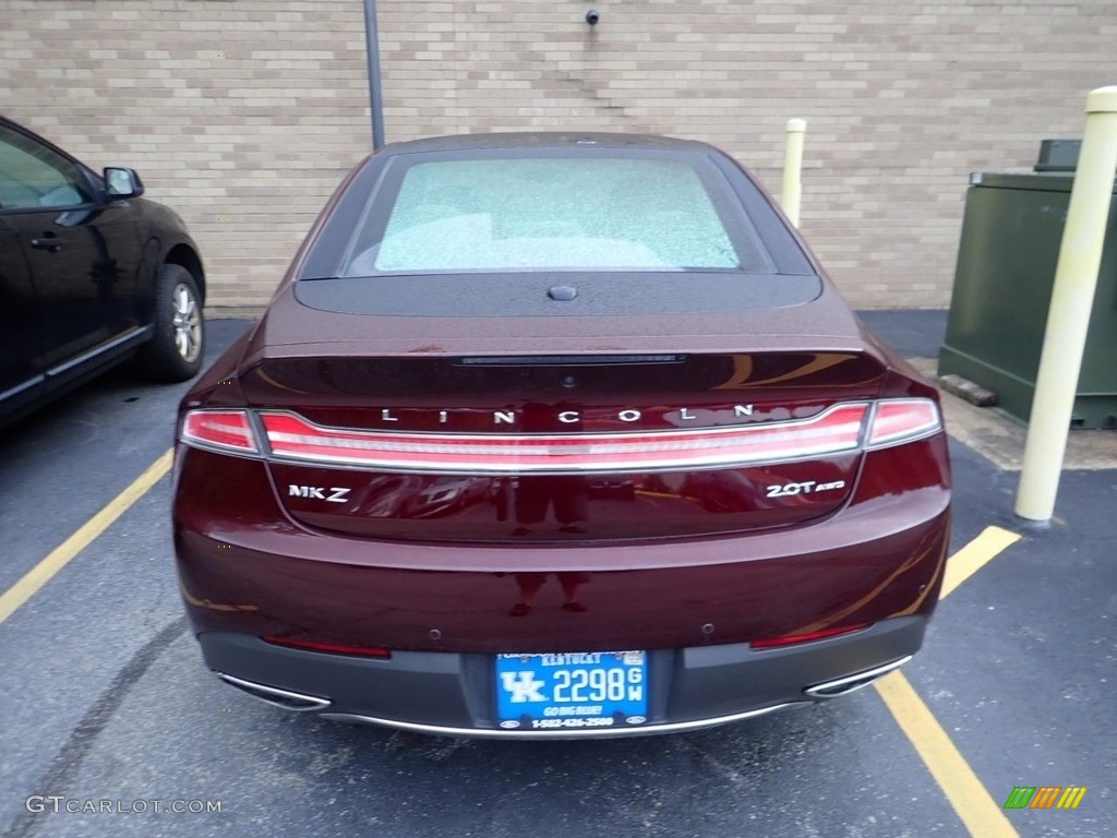 2018 MKZ Reserve AWD - Burgundy Velvet Metallic / Cappuccino photo #3