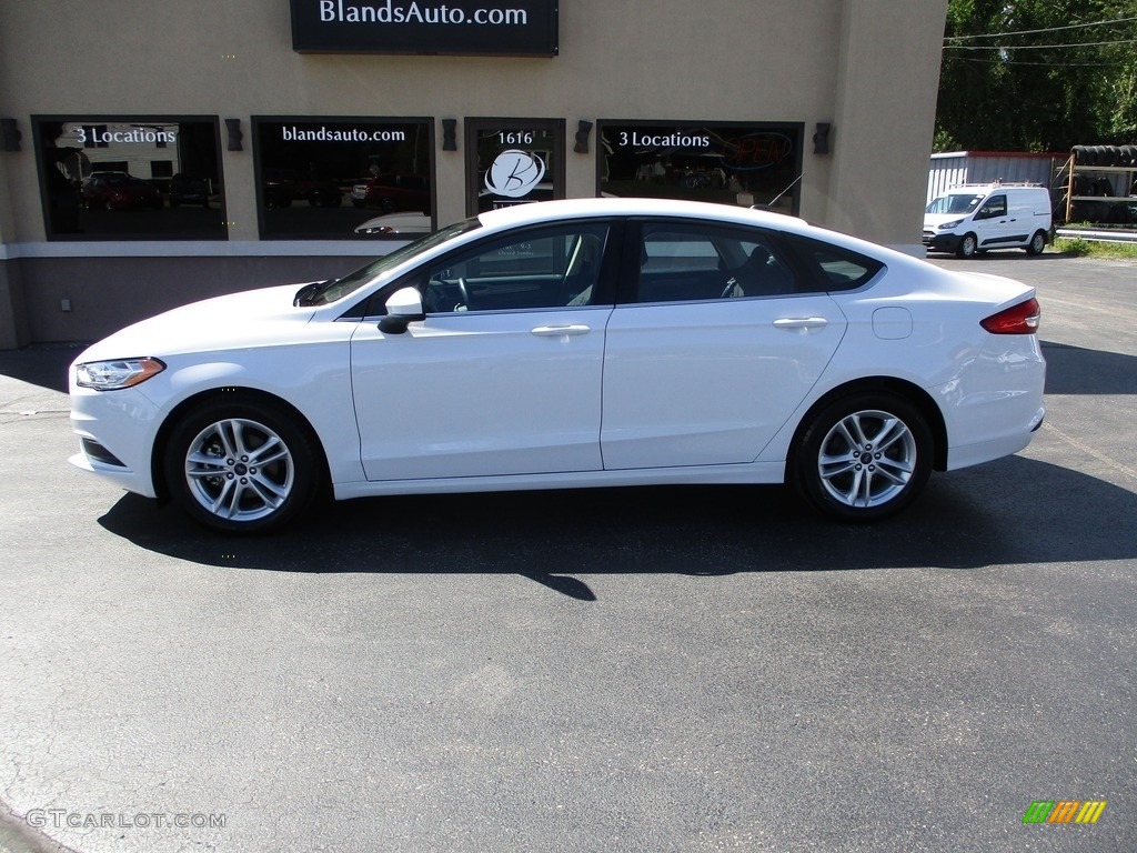 Oxford White Ford Fusion