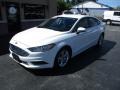 2018 Oxford White Ford Fusion SE  photo #2