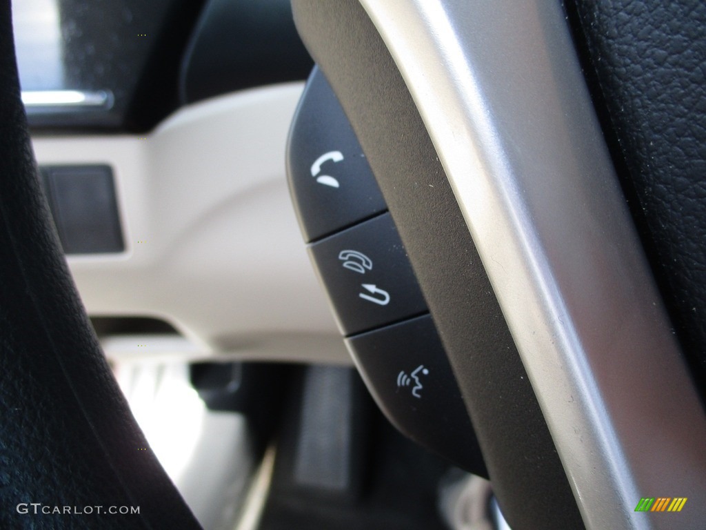 2014 Civic EX Sedan - Urban Titanium Metallic / Beige photo #18