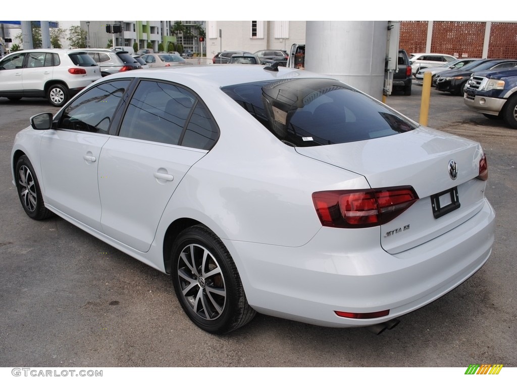 2017 Jetta SE - White Silver / Titan Black photo #6