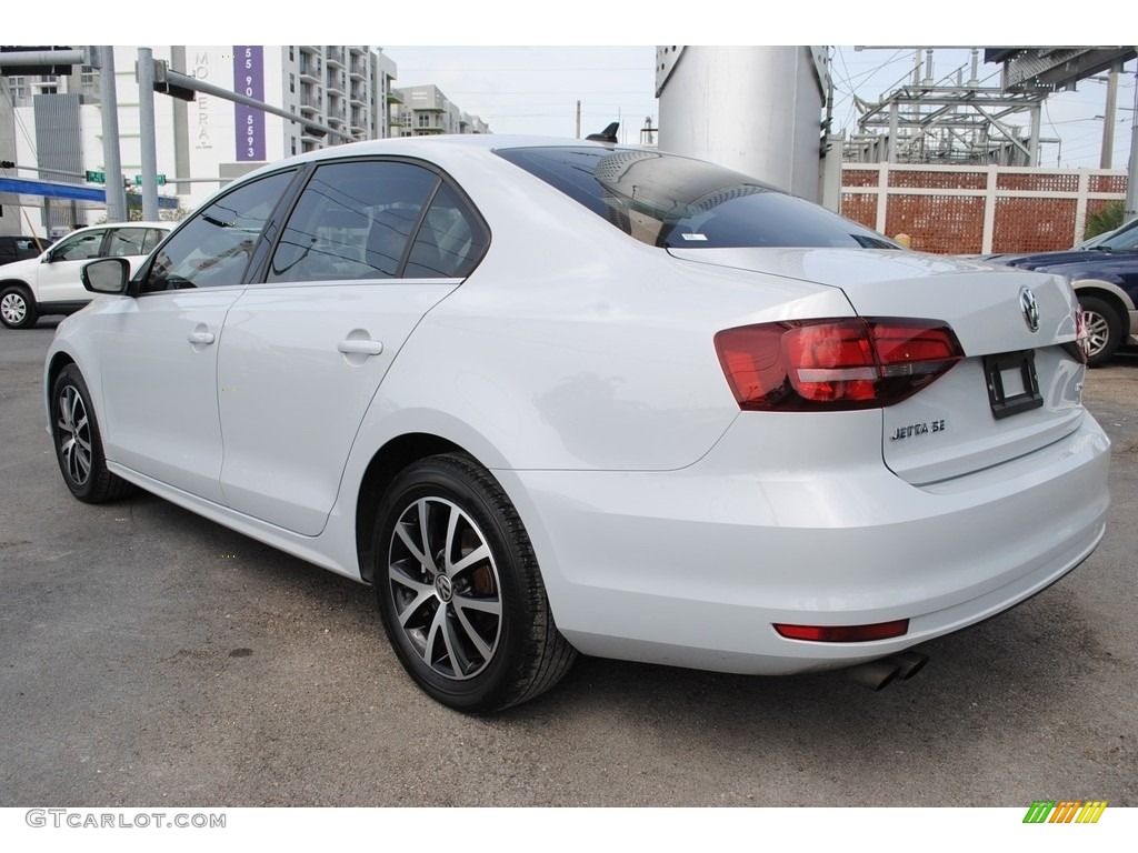 2017 Jetta SE - White Silver / Titan Black photo #7