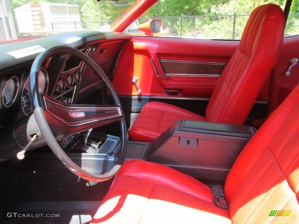 Red Interior 1972 Ford Mustang Grande Photo #139460885