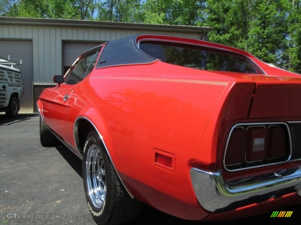 1972 Mustang Grande - Bright Red / Red photo #8