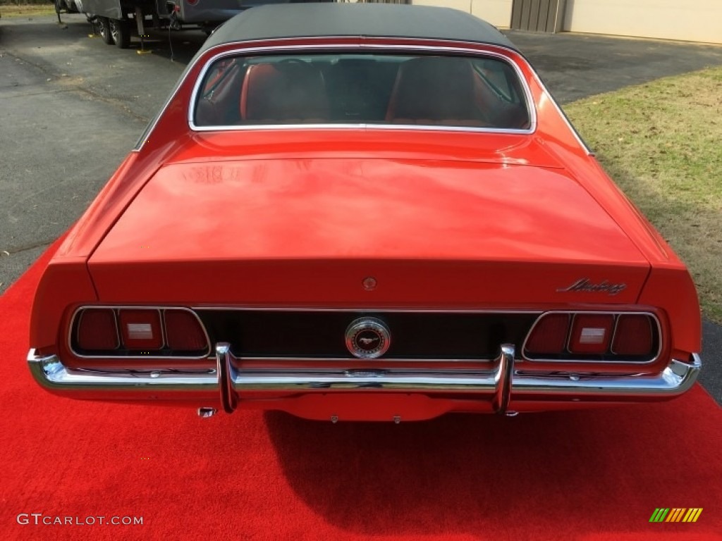 1972 Mustang Grande - Bright Red / Red photo #14
