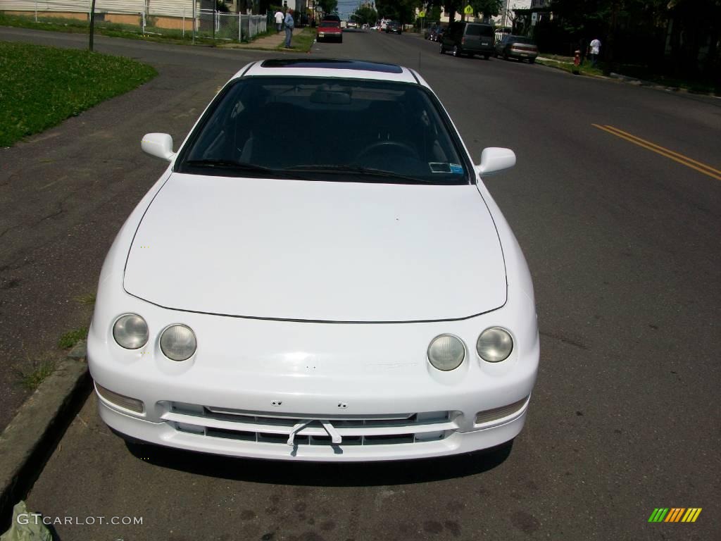1996 Integra LS Coupe - Frost White / Gray photo #1