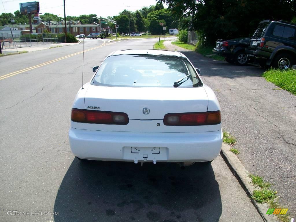 1996 Integra LS Coupe - Frost White / Gray photo #3