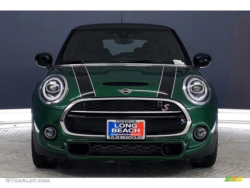 2021 Hardtop Cooper S 2 Door - British Racing Green IV Metallic / Carbon Black photo #2