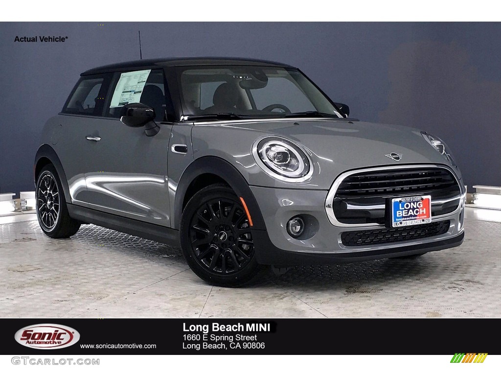 2021 Hardtop Cooper 2 Door - Moonwalk Gray Metallic / Carbon Black photo #1