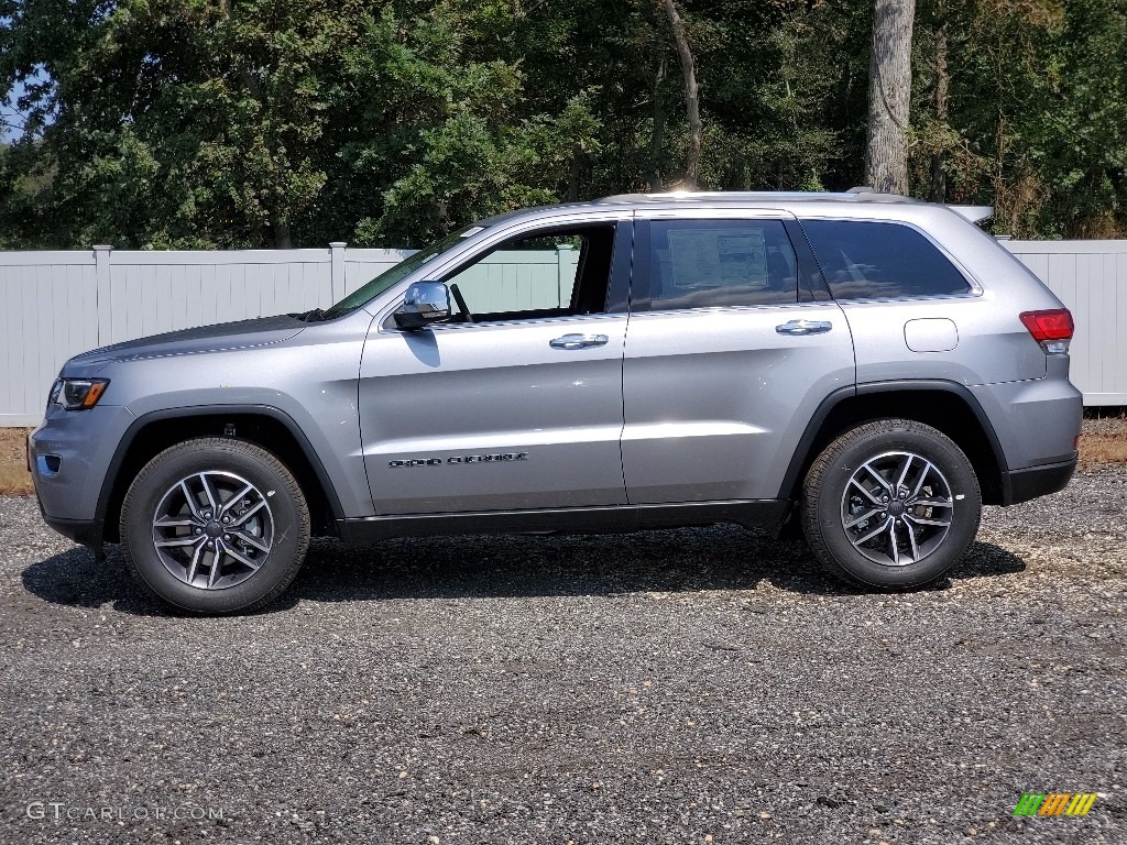 2020 Grand Cherokee Limited 4x4 - Billet Silver Metallic / Black photo #3