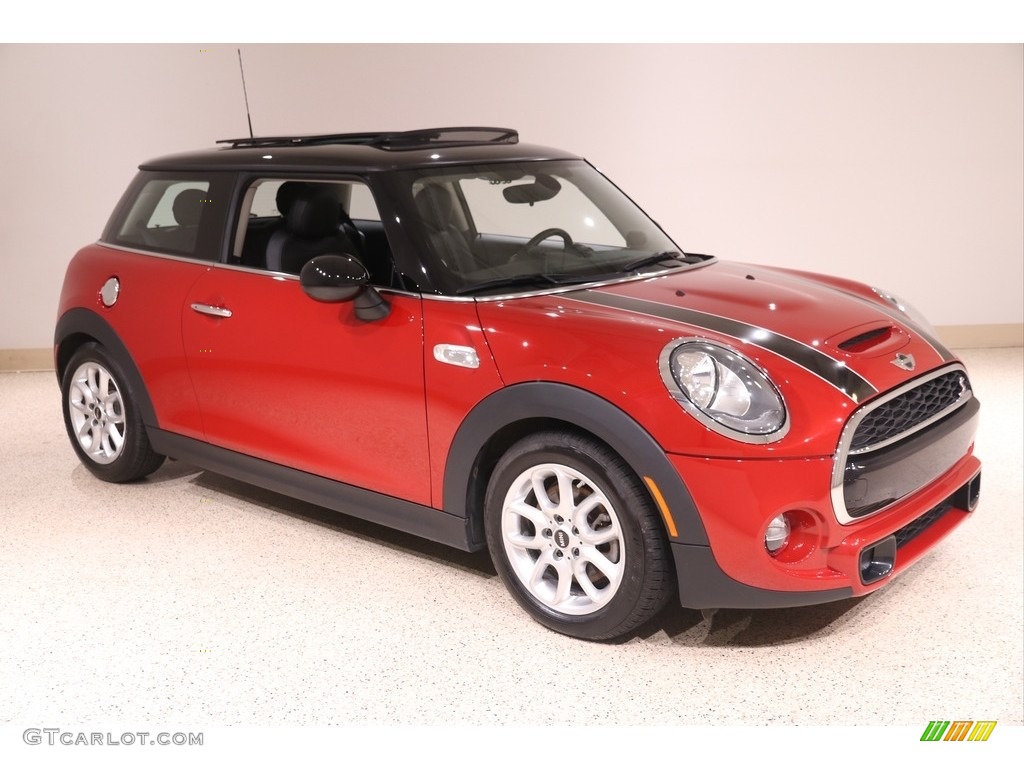 2015 Cooper S Hardtop 2 Door - Blazing Red Metallic / Carbon Black photo #1