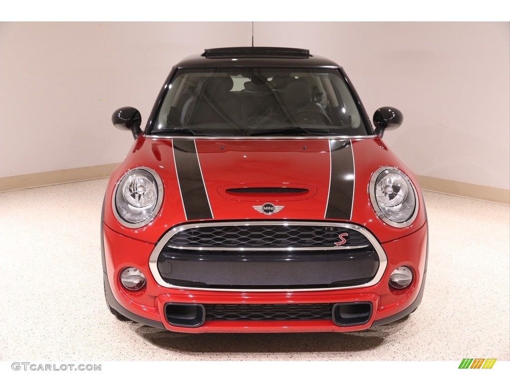 2015 Cooper S Hardtop 2 Door - Blazing Red Metallic / Carbon Black photo #2