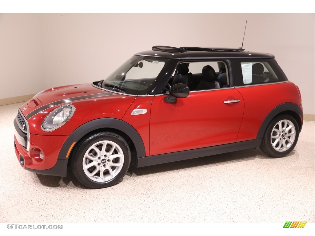 2015 Cooper S Hardtop 2 Door - Blazing Red Metallic / Carbon Black photo #3