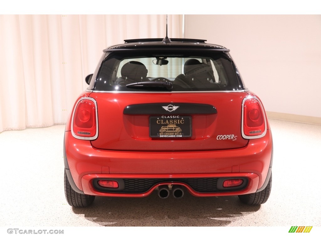 2015 Cooper S Hardtop 2 Door - Blazing Red Metallic / Carbon Black photo #15