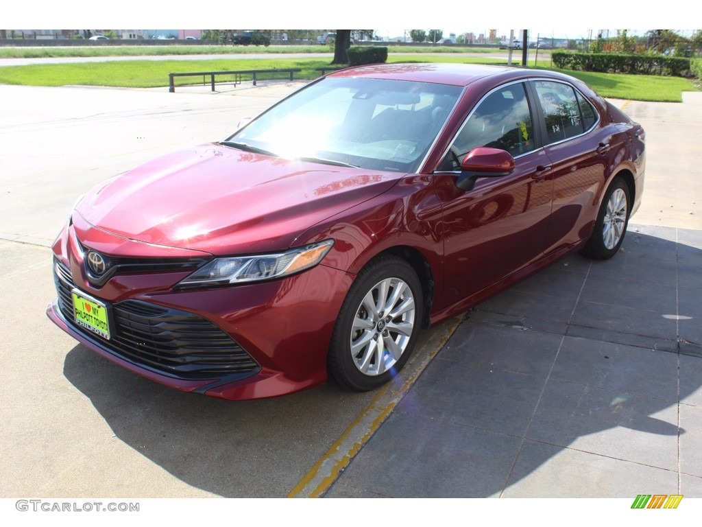 Ruby Flare Pearl 2018 Toyota Camry LE Exterior Photo #139464143