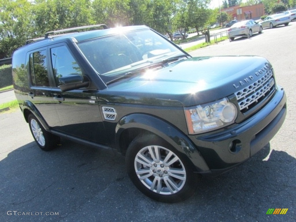 2012 LR4 HSE - Galaway Green Metallic / Almond/Nutmeg photo #3